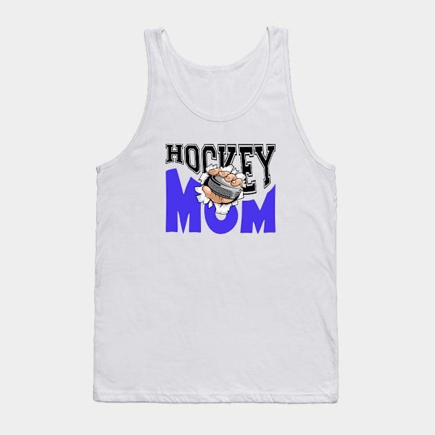 Hockey mom Tank Top by Laakiiart